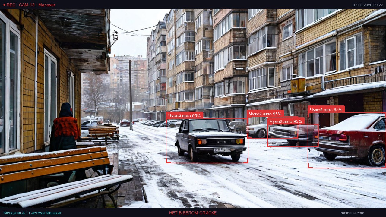 Контроль номеров на парковке ЖК в Новосибирске — от 2 100 ₽/въезд/мес