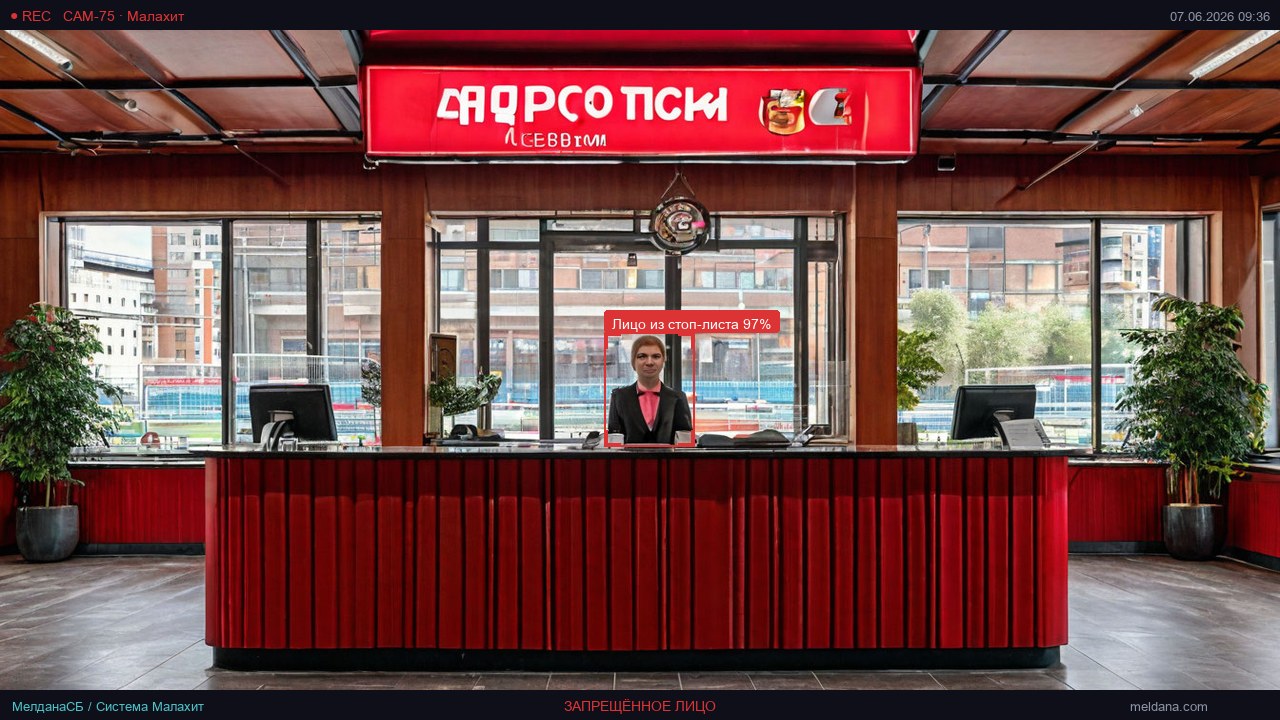 Детекция запрещённых лиц на стадионе в Новосибирске — от 4 200 ₽/стадион/мес