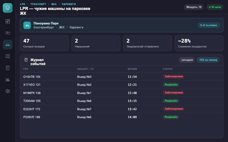 Интерфейс оператора — Система Малахит